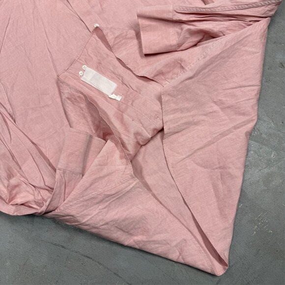 Otto Kern The Bostoners Oxford Shirt Button Down Long Sleeve Pink 42 Large - Picture 7 of 7